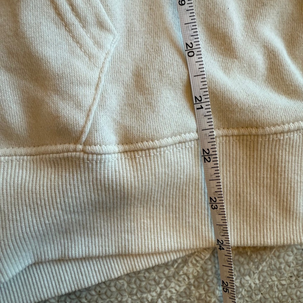 Disney Winnie the Pooh Hoodie Women XL White Christopher Robin Tea Party - Picture 8 of 8